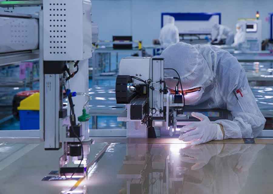 Выполнение исследований на нано технологическогм производстве