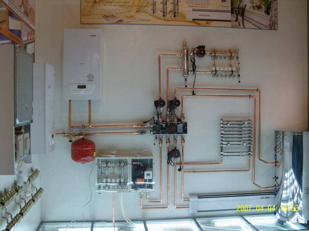 проект системы отопления дома