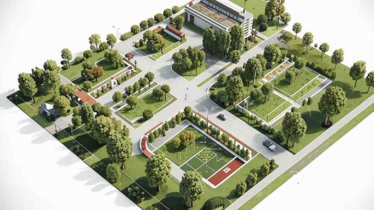 Схема планировочной организации земельного участка