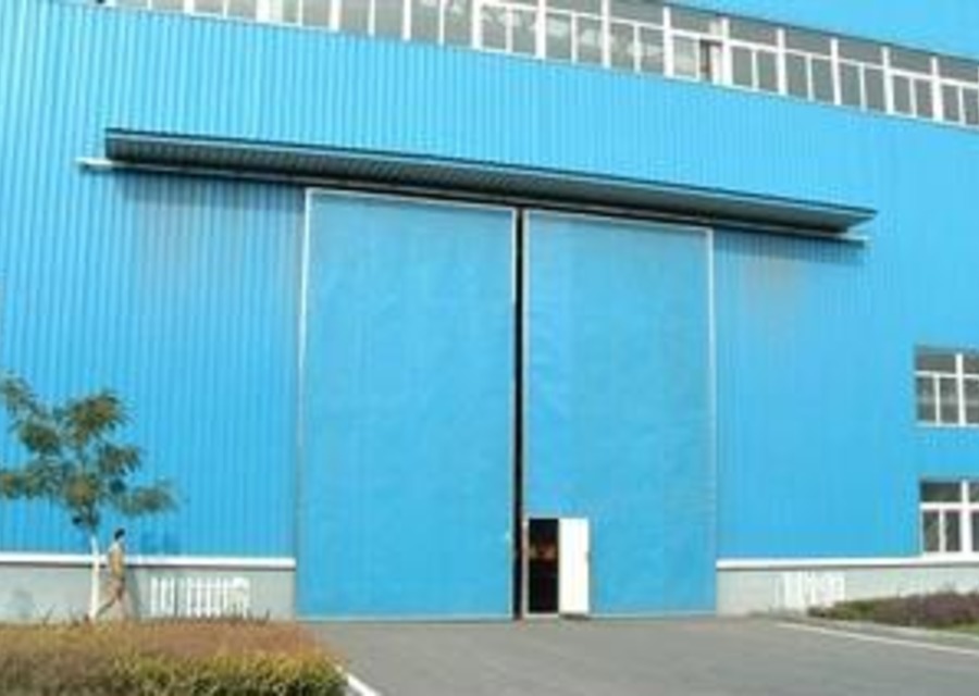 облицовка быстровозводимого промышленного здания