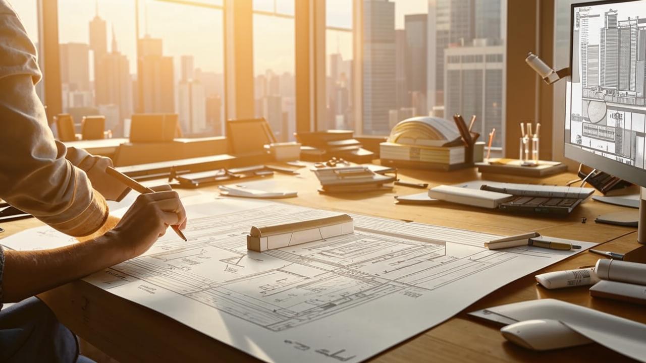 Эскизное проектирование. Разработка эскиза, формирование планировки, внешнего вида здания