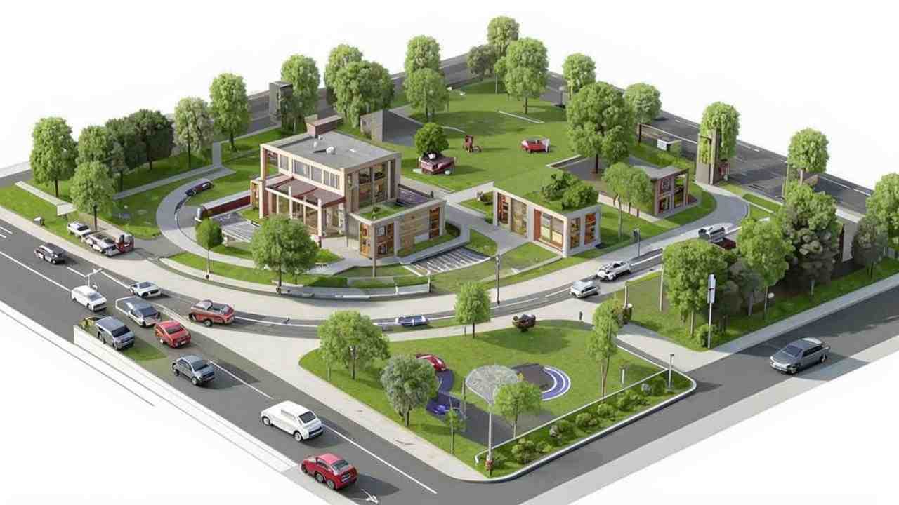 Схема планировочной организации земельного участка